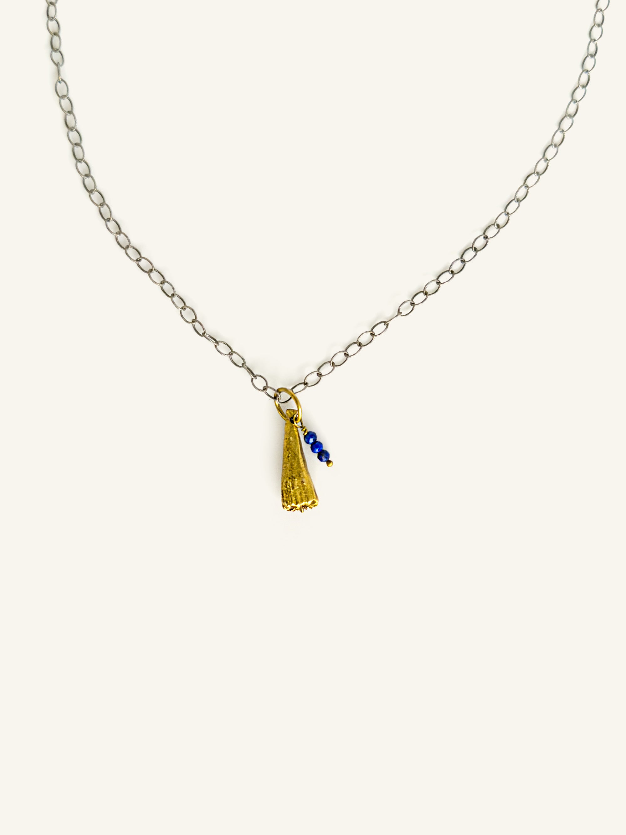 Bell Necklace - Brass