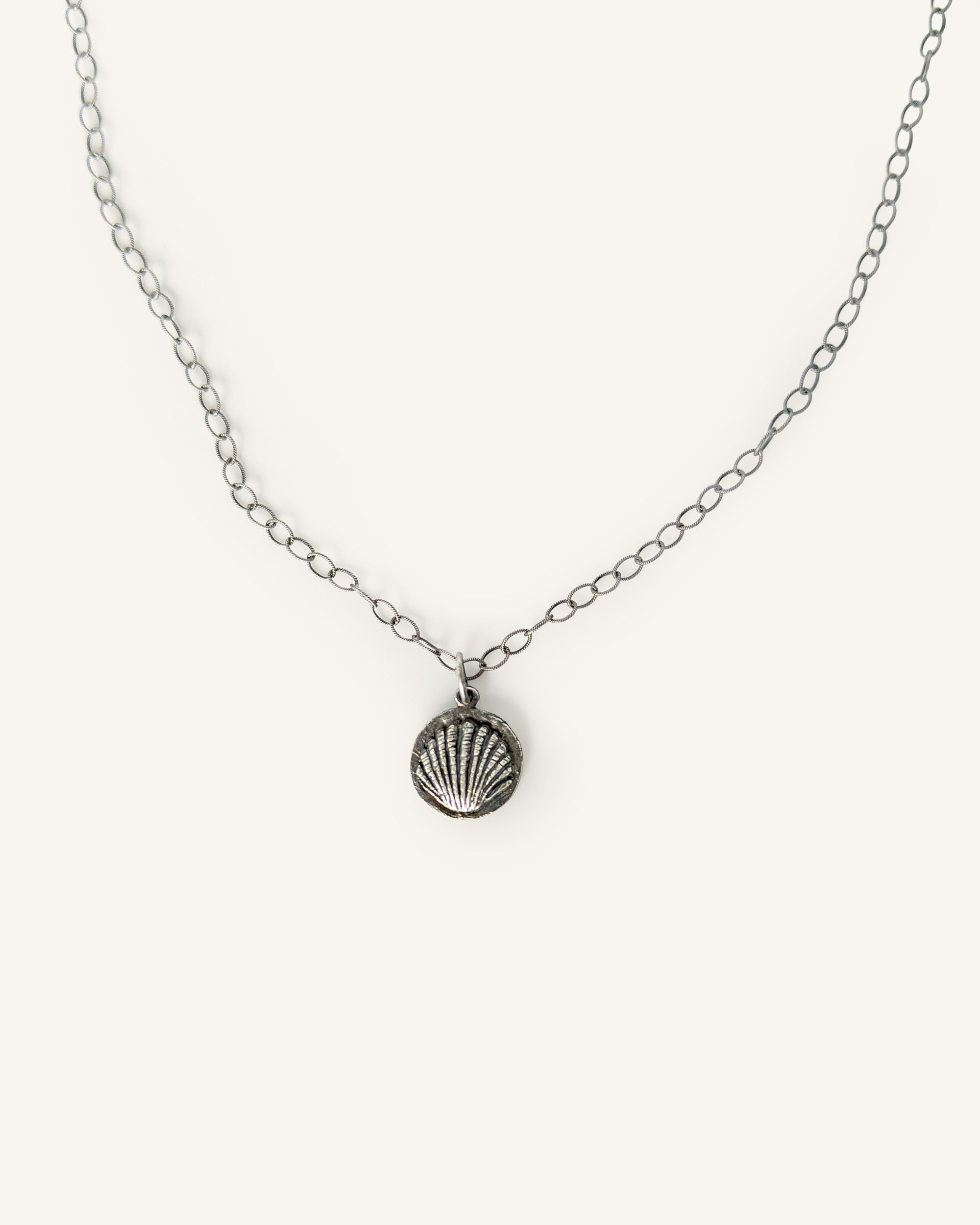 Conch Necklace - Silver