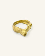 Coral Ring – Brass