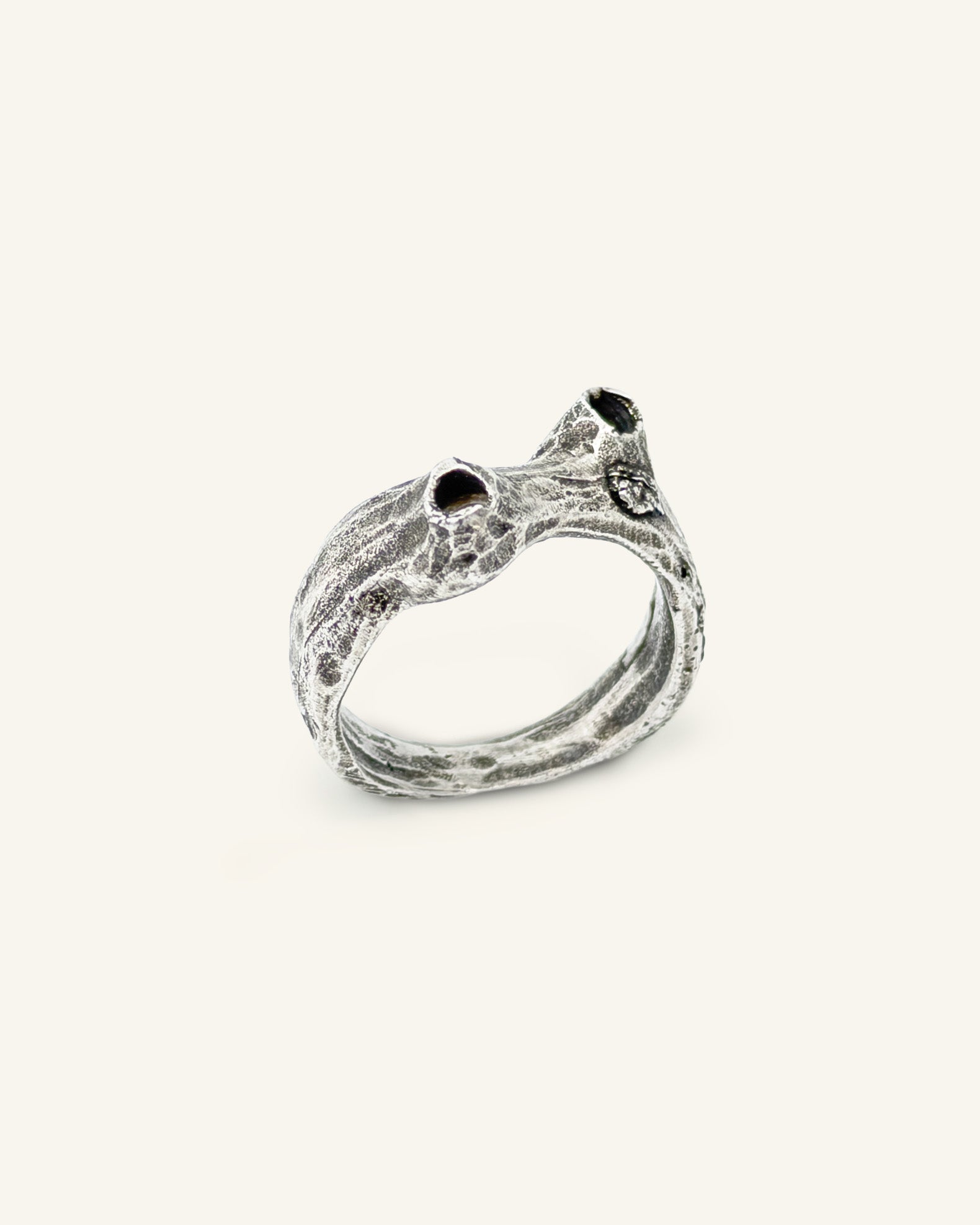 Coral Ring – Silver