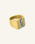Meridian Ring – Brass