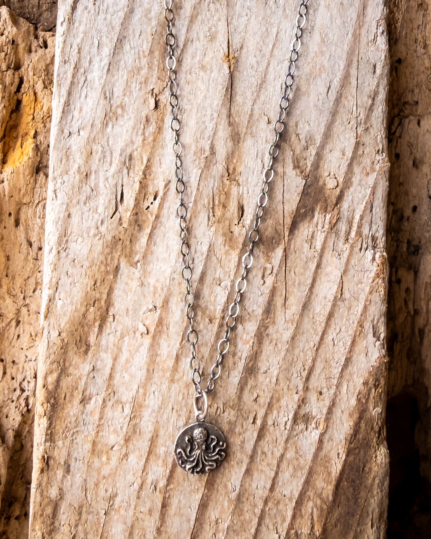 Kraken Necklace - Silver
