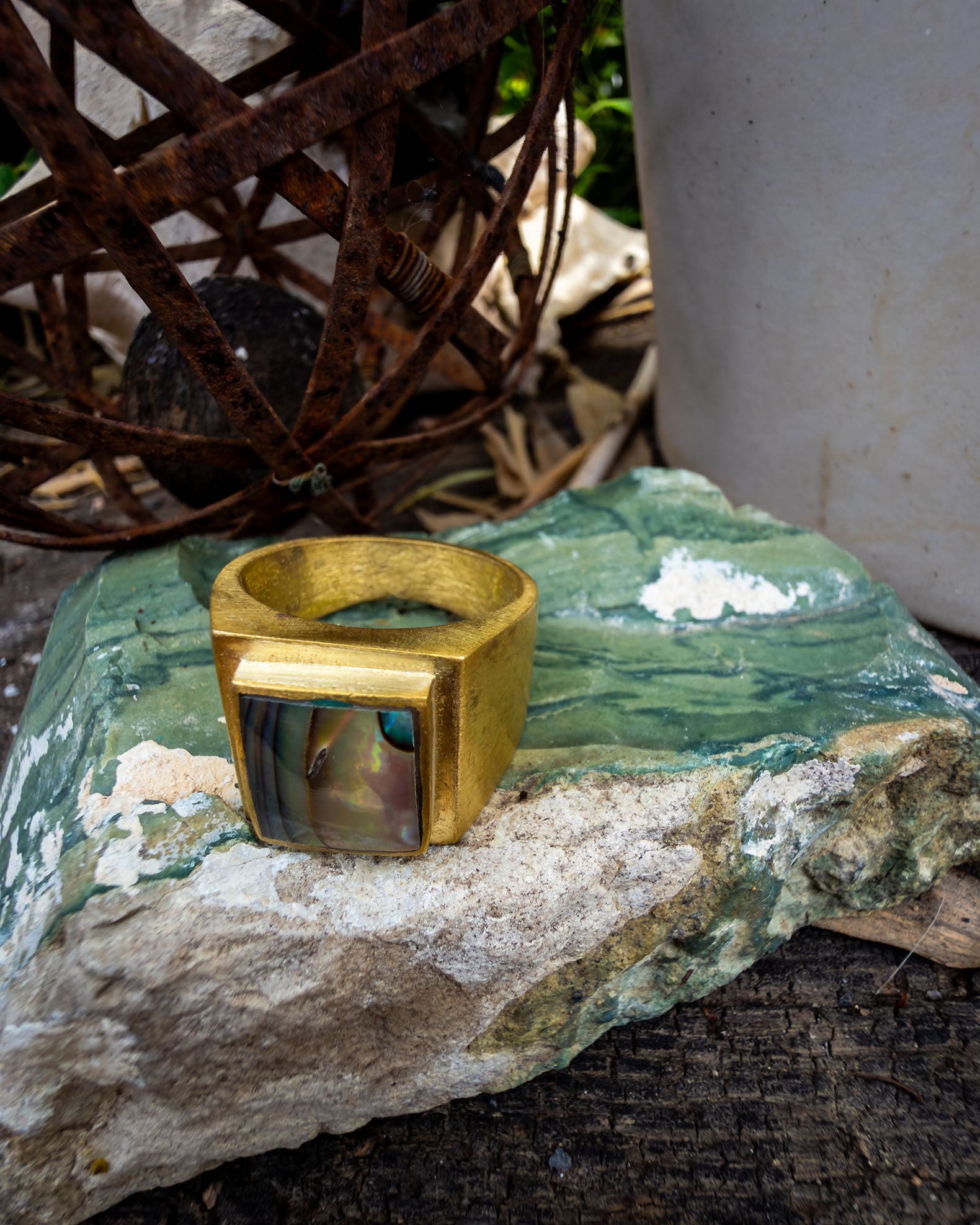 Reef Ring – Brass