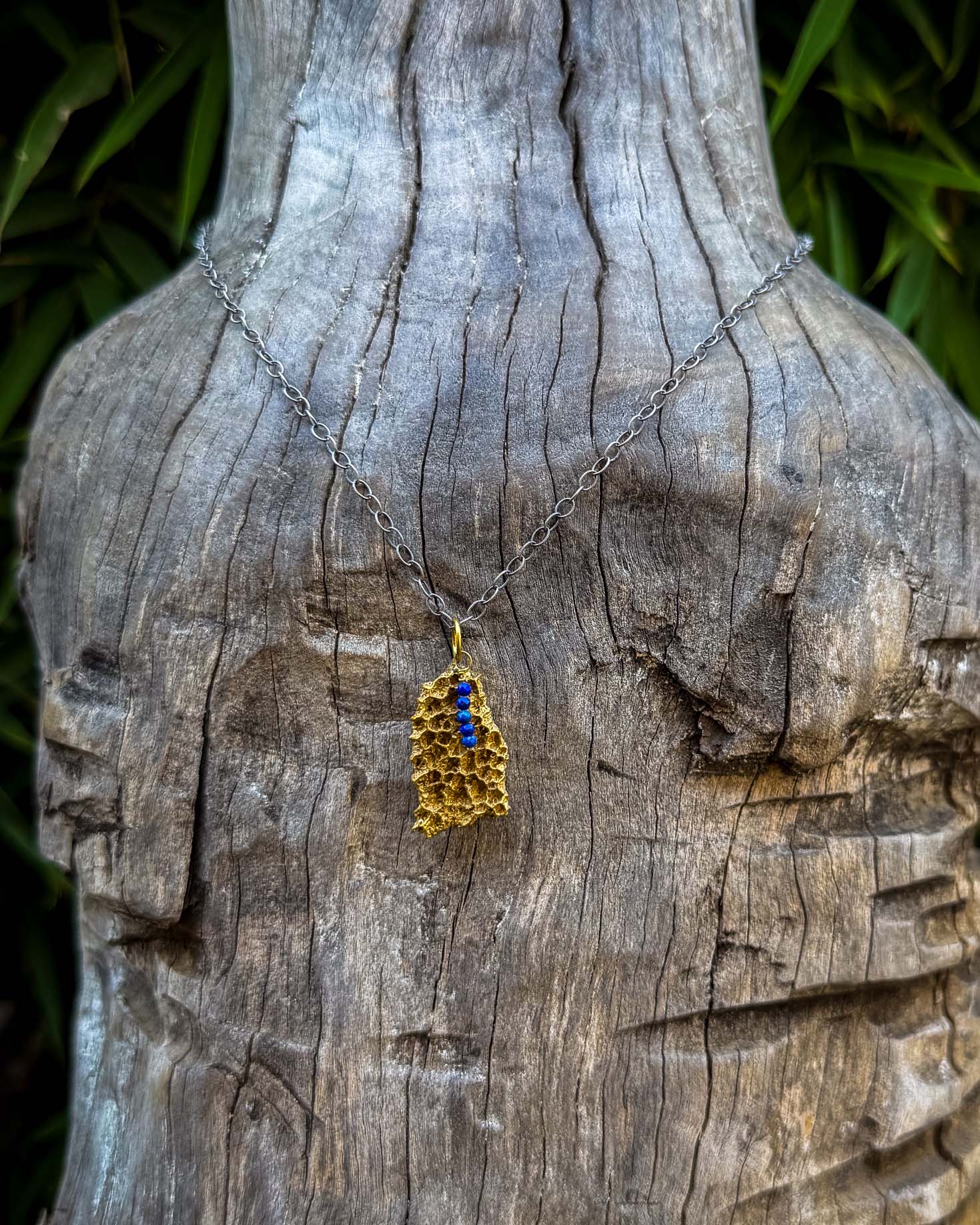 Rio Necklace - Brass