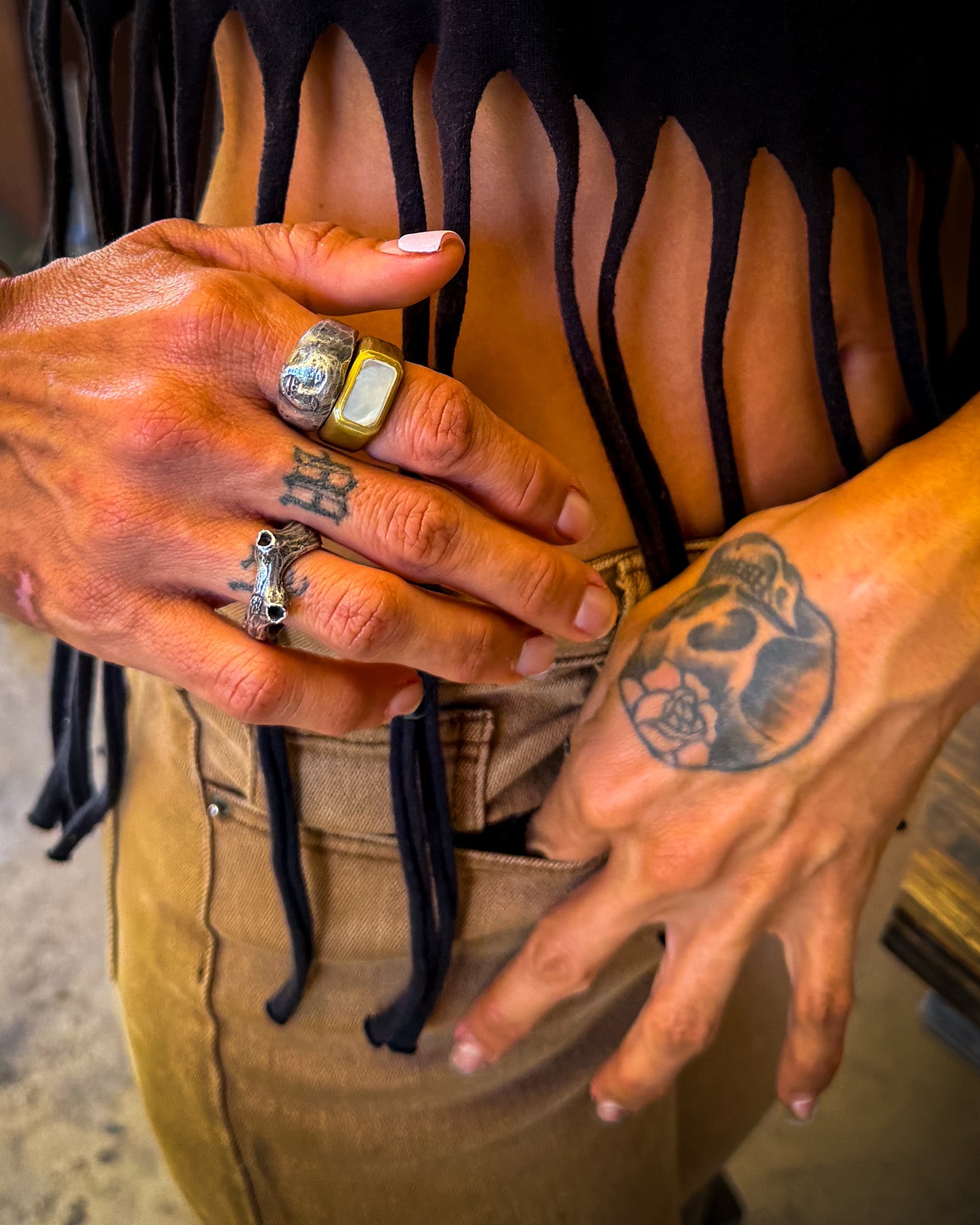 Forge Signet Ring – Brass