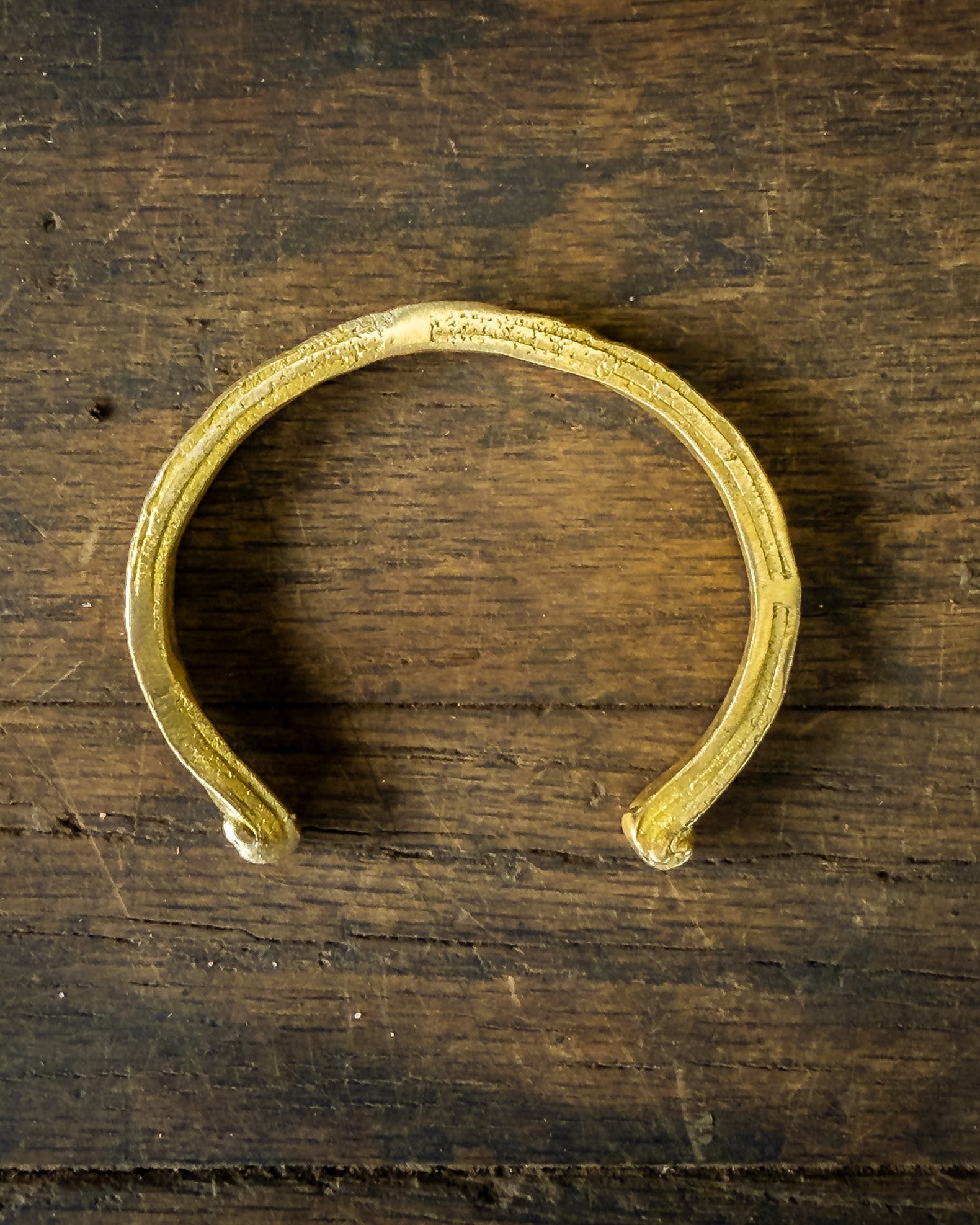 Strata Bracelet - Brass