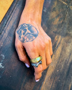 Brutalist Ring – Brass