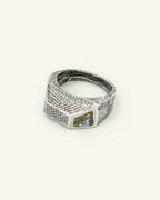 Brutalist Ring – Silver