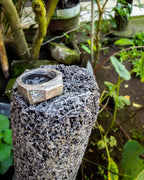 Brutalist Ring – Silver