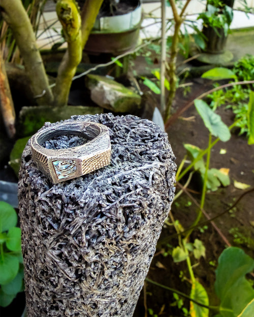 Brutalist Ring – Silver